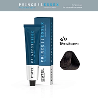 ESTEL PROFESSIONAL 3/0 краска для волос, темный шатен / ESSEX Princess 60 мл, фото 2