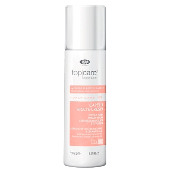 Мусс разглаживающий для вьющихся и непослушных волос / Тор Care Repair Elasticising Mousse Curly and Frizzy Hair 250 мл