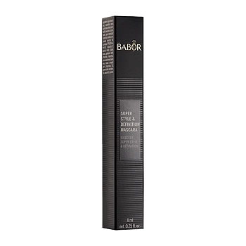 BABOR Тушь с эффектом накладных ресниц, тон черный / Super Style & Definition Mascara Black 8 мл, фото 3