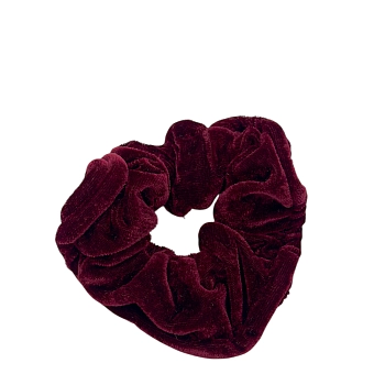 Резинка для волос Люкс бордовая 14см 1шт