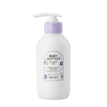 Лосьон для рук Нежность хлопка / FLOWER VITA ESSENCE LOTION, BABY COTTON 250 мл