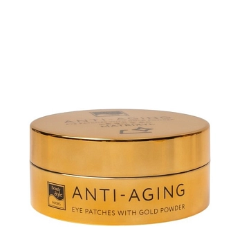 Патчи гидрогелевые для глаз против морщин с золотой пудрой Матриксил / Beauty Style 60 шт