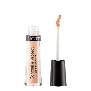 NOTE Консилер жидкий маскирующий защитный 07 / CONCEAL & PROTECT LIQUID CONCEALER 4,5 мл, фото 2
