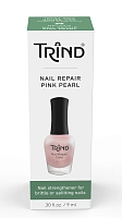 TRIND Укрепитель для ногтей розовый перламутр / Nail Repair Pink Pearl 9 мл, фото 2