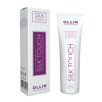OLLIN PROFESSIONAL Крем осветляющий безаммиачный / SILK TOUCH 250 мл, фото 2