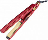 BABYLISS PRO Щипцы-выпрямитель Red Titanium с терморегулятором, титановое покрытие, 28 х 110 мм, красный 63Вт, фото 3