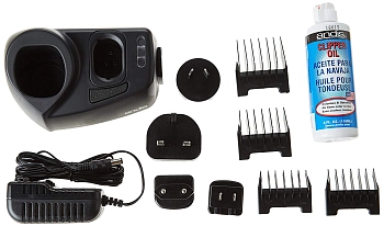 ANDIS Машинка для стрижки волос RBC Ionica, li ion, 0.4 - 3 мм, аккумуляторная, 4 насадки, 8.4 W, фото 8