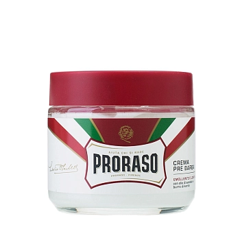 PRORASO Крем питательный до бритья с маслом сандала и маслом ши 100 мл, фото 3