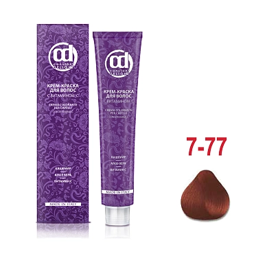 CONSTANT DELIGHT 7/77 краска с витамином С для волос, средне-русый медный экстра 100 мл