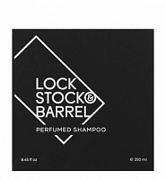 LOCK STOCK BARREL Шампунь для жестких волос и бороды парфюмированный в подарочной упаковке / LS&B Recharge 250 мл, фото 3