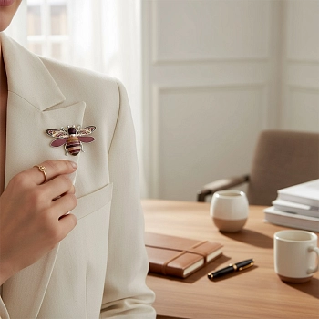 IWOU PROFESSIONAL Брошь-магнит Королева цветов, фото 3