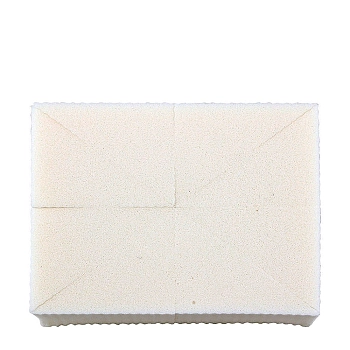 Набор латексных спонжей для нанесения тональной основы, цвет белый 8 шт