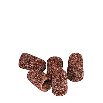 Колпачки песочные коричневые d 16 мм 80 грит 5 шт