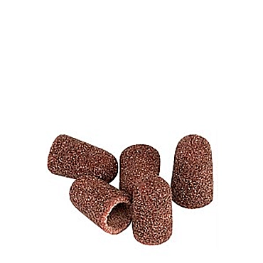 IRISK PROFESSIONAL Колпачки песочные коричневые d 16 мм 80 грит 5 шт, фото 1
