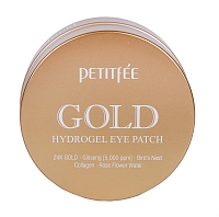 PETITFEE Патчи гидрогелевые с коллоидным золотом для области вокруг глаз / Eye patch 60 шт, фото 1