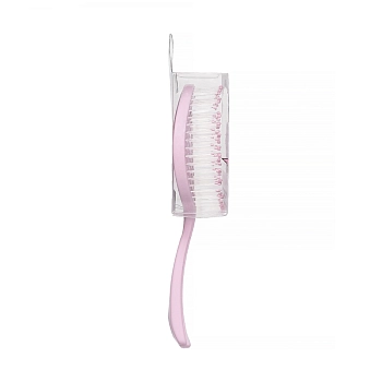 SOLOMEYA Расческа-мини для распутывания волос в форме леденца, розовая / Lollipop Shaped Mini Detangling Hair Brush Pink, фото 6