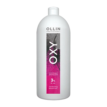OLLIN PROFESSIONAL Эмульсия окисляющая 3% (10vol) / Oxidizing Emulsion OLLIN OXY 1000 мл