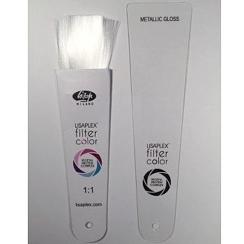 LISAP MILANO Краситель-фильтр кремово-гелевый безаммиачный, глянцевый металлик / Lisaplex Filter Color 100 мл, фото 4