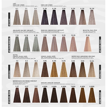 ABRIL ET NATURE 6.6 крем-краска для волос, темно-русый красный / Nature Color Plex 120 мл, фото 3