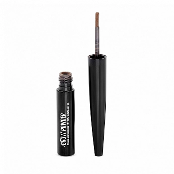 LUCAS COSMETICS Пудра для бровей, темно-коричневый / Brow Powder (dark brown) 0,8 г, фото 1
