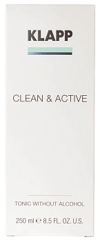KLAPP Тоник без спирта для лица / CLEAN & ACTIVE 250 мл, фото 2