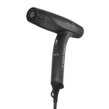 MELON PRO Фен профессиональный для волос складной Hag 7, ионизация, черный матовый, диффузор, 2000W, фото 4