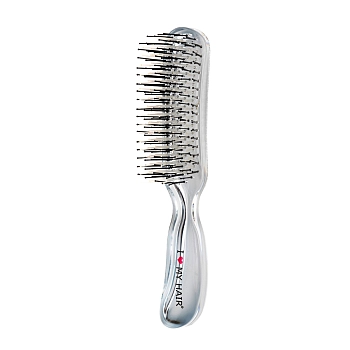 I LOVE MY HAIR Щетка парикмахерская для волос Aqua Brush, синяя прозрачная M, фото 2