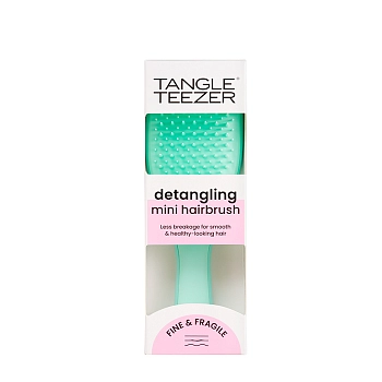 TANGLE TEEZER Расческа для волос / The Ultimate Detangler Mini Fine & Fragile Jade Lagoon, фото 5