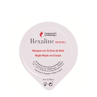 REXALINE Крем-маска ночная для чувствительной кожи лица / Derma 6 х 3 мл, фото 2