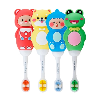 LONGA VITA Щетка зубная детская от 2-х лет, 10 000 щетинок / Longa Vita, фото 3