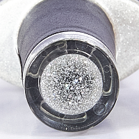BLUESKY LV393 гель-лак для ногтей / Luxury Silver 10 мл, фото 2