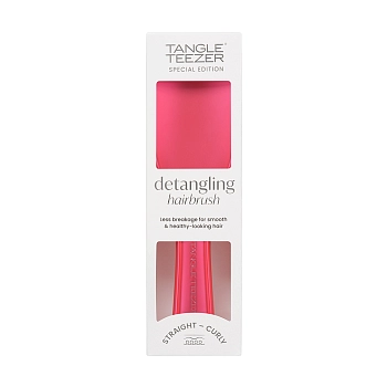 TANGLE TEEZER Расческа для волос / The Ultimate Detangler Chrome Afterparty Pink, фото 5