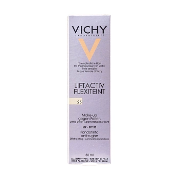 VICHY Крем тональный с эффектом лифтинга, тон № 25 / Liftactiv Flexilift Teint 30 мл, фото 3