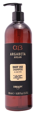 DIKSON Шампунь с аргановым маслом для ежедневного использования / ARGABETA Shampoo DAILY USE 500 мл
