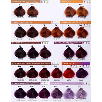 DIKSON 5/26 крем-краска для волос, светло-каштановый фиолетовый красный / Dikson Color Castano Chiaro Viola Rosso 120 мл, фото 5