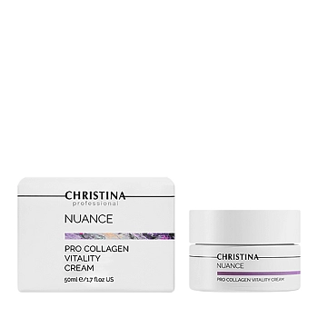CHRISTINA Крем возрождающий с коллагеном / Nuance Pro Collagen Vitality Cream 50 мл, фото 3