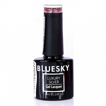 BLUESKY LV753 гель-лак для ногтей / Luxury Silver 10 мл