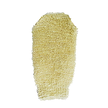 Мочалка натуральная крапива + хлопок, варежка / BEAUTY FORMAT 1 шт
