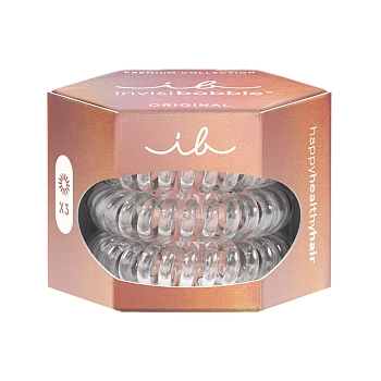 INVISIBOBBLE Резинка-браслет для волос / invisibobble ORIGINAL PREMIUM Crystal Clear, фото 2