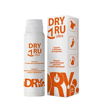 DRY RU Средство от обильного потоотделения с пролонгированным действием / Ultra 50 мл, фото 2