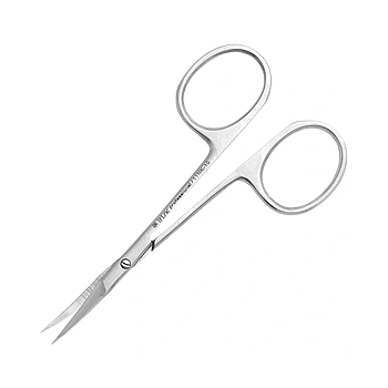 IRISK PROFESSIONAL Ножницы для кутикулы 11NK-10 матовые, ручная заточка, длина 10 см, фото 3