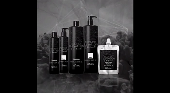 KAARAL Шампунь тонирующий черный угольный / BLONDE ELEVATION CHARCOAL SHAMPOO 300 мл, фото 4