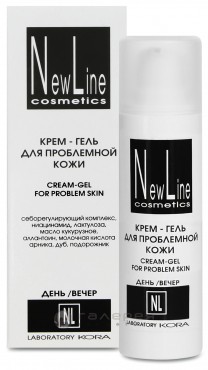 NEW LINE PROFESSIONAL Крем-гель для проблемной кожи 30 мл