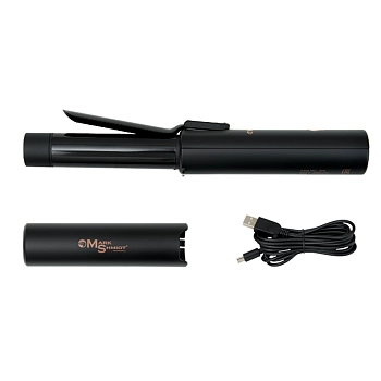 MARK SHMIDT Плойка беспроводная для волос Mark Shmidt 800 Compact, d25*88 мм, t=160℃-200℃, 50 Вт, фото 3