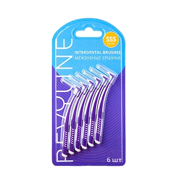 Ершик межзубный, комплект / SSS 6 шт