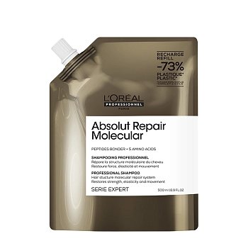 Шампунь для волос, рефил / Absolut Repair Molecular 500 мл