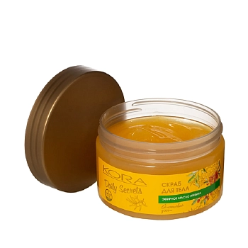 KORA Скраб для тела облепиховый джем / Daily Secrets 250 мл, фото 4