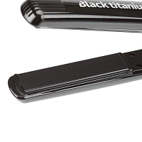 DEWAL PROFESSIONAL Щипцы-выпрямители Black Titanium, с терморегулятором, титаново-турмалиновое покрытие, 25х90 мм, 105 Вт, фото 3