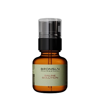 Раствор солевой для обезжиривания бровей и ресниц / SALINE SOLUTION 50 мл