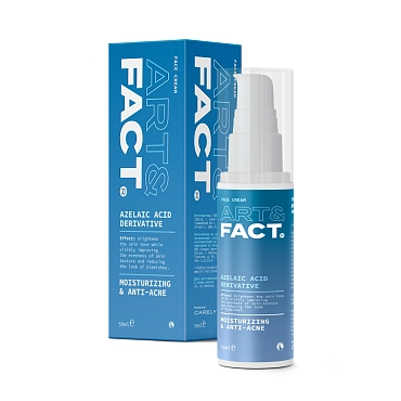 ART&FACT Крем увлажняющий анти-акне для лица с азелоглицином / Azelaic Acid Derivative 50 мл